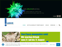 Tablet Screenshot of langer-werbeteam.de